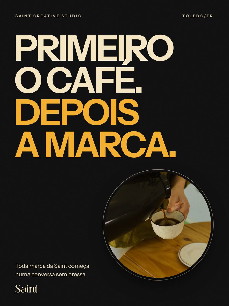 Post Primeiro o café